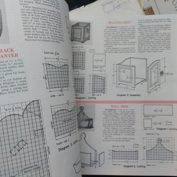 January 1965 Early American Furniture Patterns Uncut, WOMAN'S DAY MAGAZINE - Picture 2 of 7
